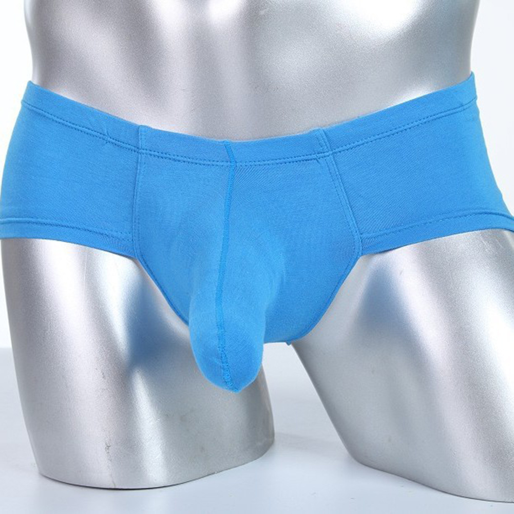 Pouch Boxer Pouch - 패셔너블한 남성용 브리프스 오렌지 통기성 좋은