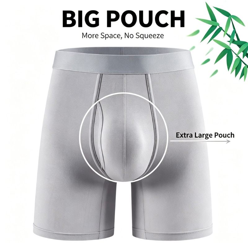 Bamboo Fiber Trunk - 빅 파우치 남성용 대나무 섬유 팬티