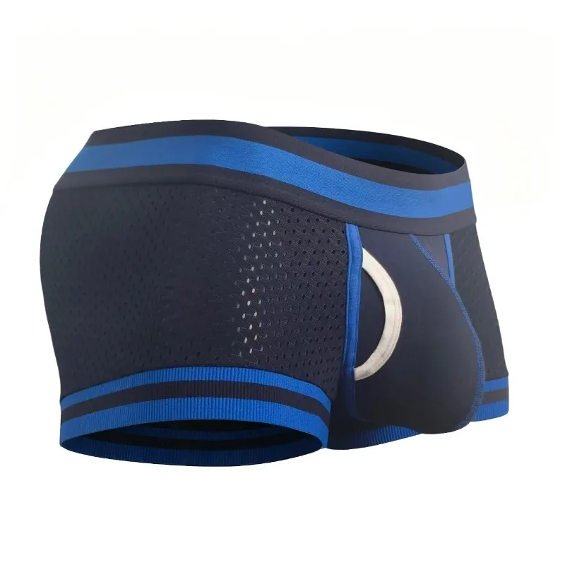 남성 메쉬 사각 팬티 U자형 볼록 포켓 통기성 속건 경 - Mesh Sport Boxer 리뷰 및 가격