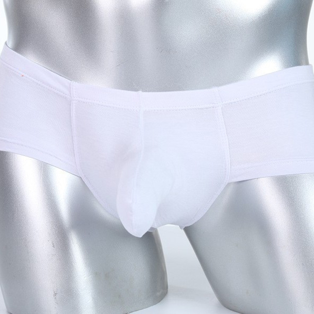 패셔너블한 남성용 브리프스 오렌지 통기성 좋은 브랜드  - Pouch Boxer Pouch 리뷰 및 가격